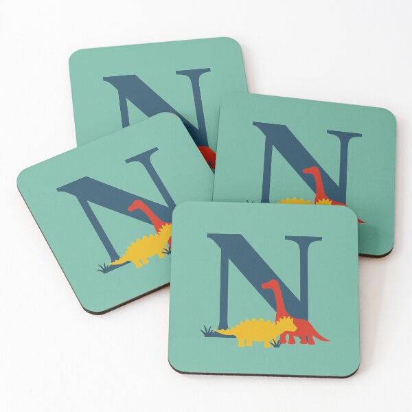 Item preview, Dinosaurs - Personalised N Name, Initial, Monogram designed and sold by CocoandDaisy.