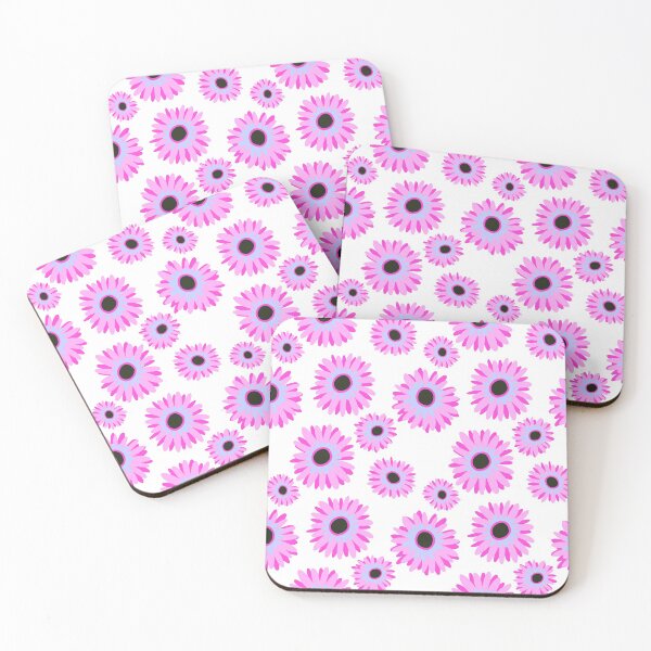 Item preview, Bright Pink Flowers Floral Pattern designed and sold by Harriet Linton.
