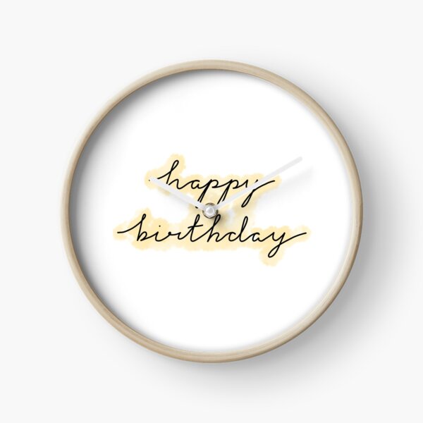 Item preview, Yellow Happy Birthday  designed and sold by -crafty-cat-.