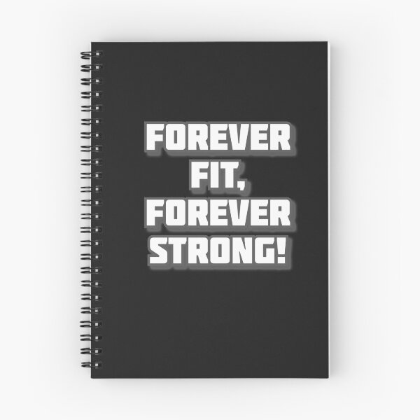 Item preview, Forever fit forever strong  designed and sold by Inspiring Strokes.