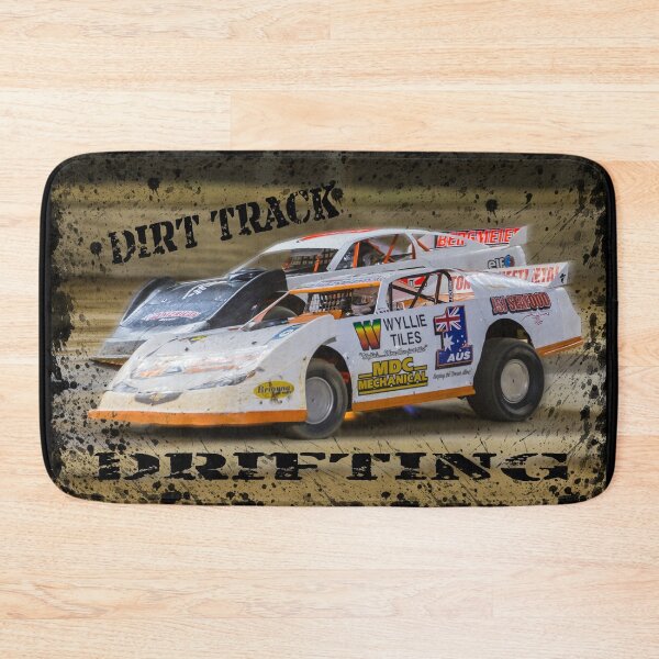 Item preview, Dirt track drifting! Late models crossed with Sprintcars go side by side... designed and sold by shaynetwright.