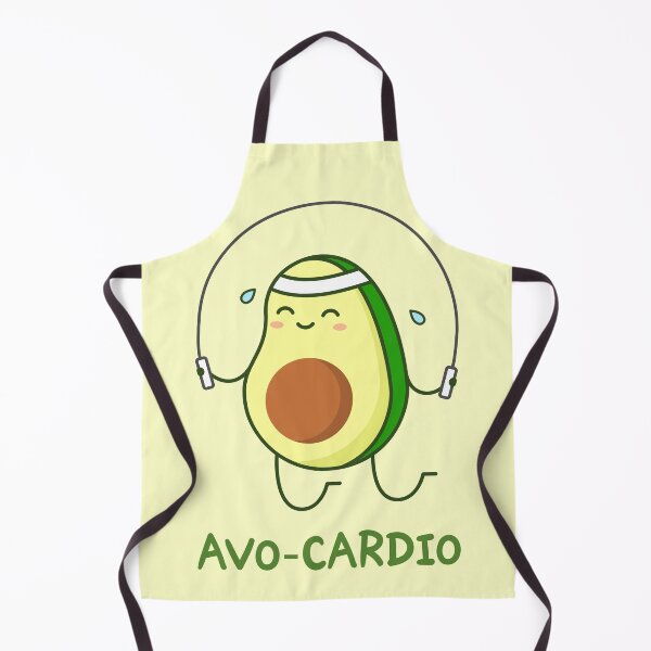 Item preview, Avocado pun. Avo-cardio. Jump Rope Work Out. designed and sold by TashaVector.
