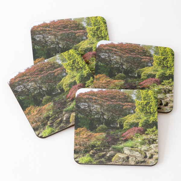 Item preview, Multicolored Hillside - Foliage Melange in Reds and Greens designed and sold by Georgia Mizuleva.