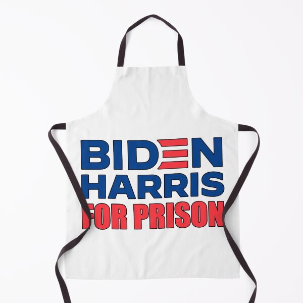 Item preview, Biden Harris For Prison - Anti Joe Biden (Black Outline) designed and sold by BattleMtnArmory.
