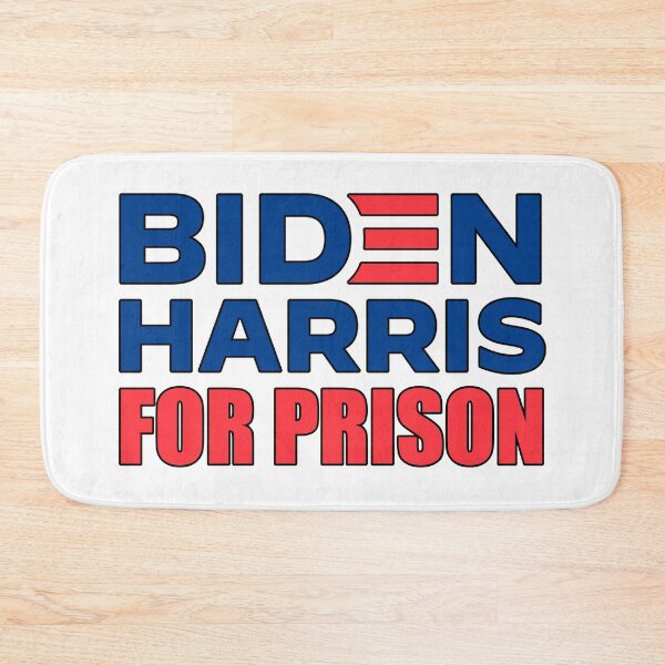 Item preview, Biden Harris For Prison - Anti Joe Biden (Black Outline) designed and sold by BattleMtnArmory.