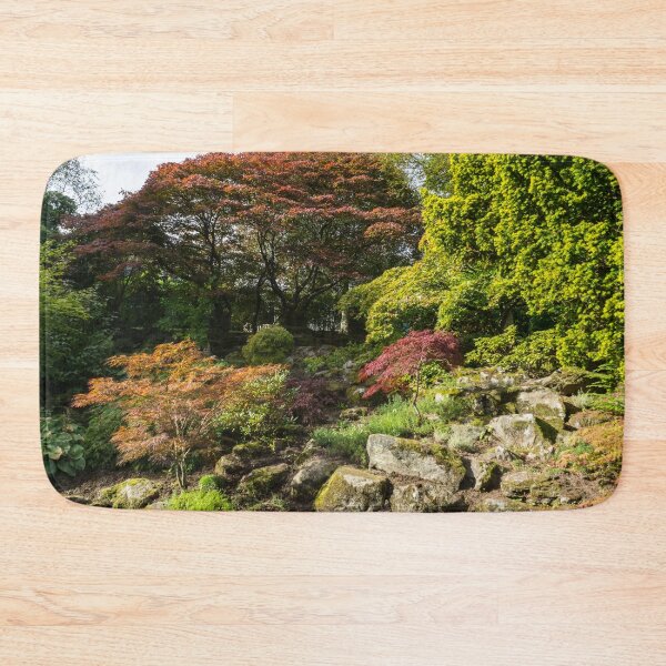 Item preview, Multicolored Hillside - Foliage Melange in Reds and Greens designed and sold by Georgia Mizuleva.