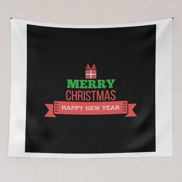 Item preview, Merry Christmas and happy new year Redbubble  designed and sold by Leefs.
