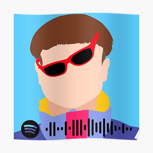 Oliver Tree Posters Redbubble - oliver tree miracle man roblox id