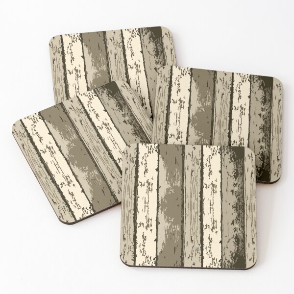 Item preview, Colorful Vintage Vertical Wooden Stripes Patterns designed and sold by ShopieHome.
