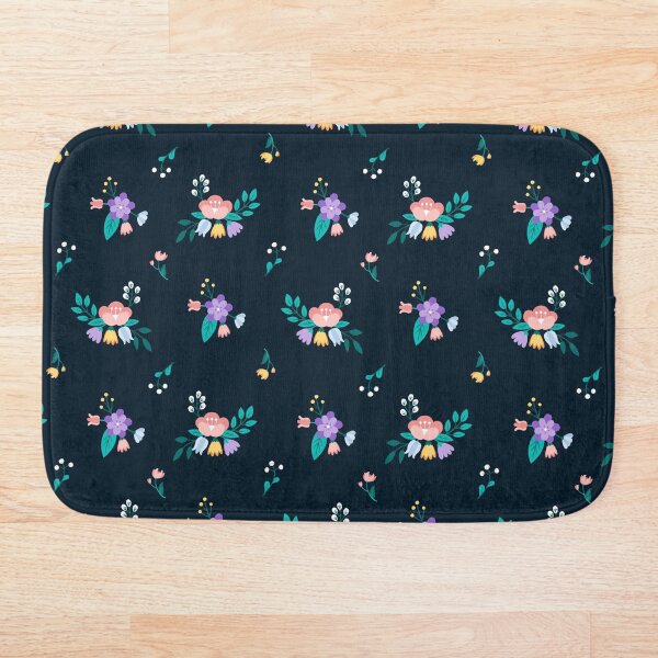 Item preview, Floral pattern - dark grenate designed and sold by Domska.