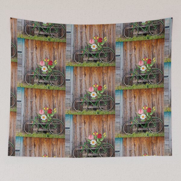 Item preview, Bicycle Flowers designed and sold by Deals Tobuy2020.