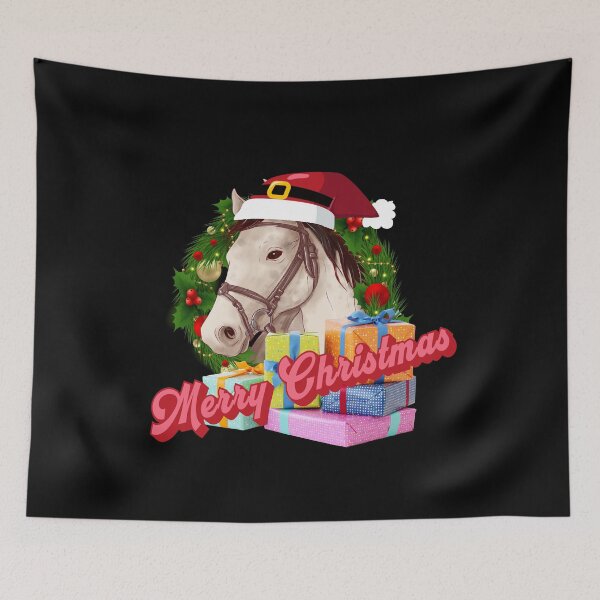 Item preview, Merry Christmas For Horse Lovers designed and sold by DELMEO.