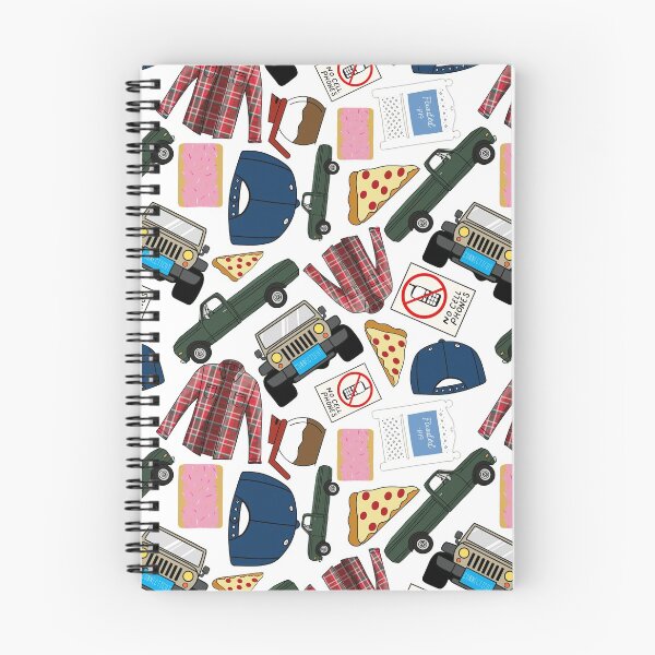 Item preview, Luke Lorelai Fan Pattern Icons All Over Print White Pack designed and sold by Sunny Collections.