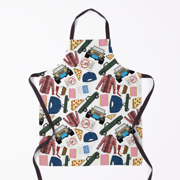 Item preview, Luke Lorelai Fan Pattern Icons All Over Print White Pack designed and sold by Sunny Collections.