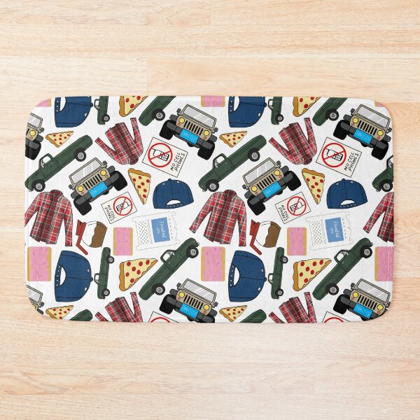Item preview, Luke Lorelai Fan Pattern Icons All Over Print White Pack designed and sold by Sunny Collections.