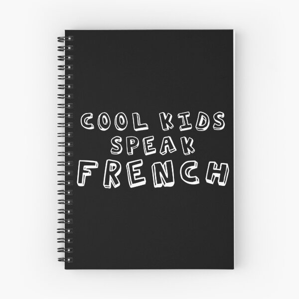 Item preview, COOL KIDS SPEAK FRENCH Language Quote  designed and sold by a-little-ink.