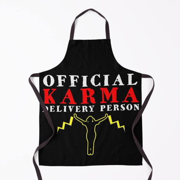 Item preview, Official Karma Delivery Person Graphic Funny design designed and sold by AllLeftSides42.
