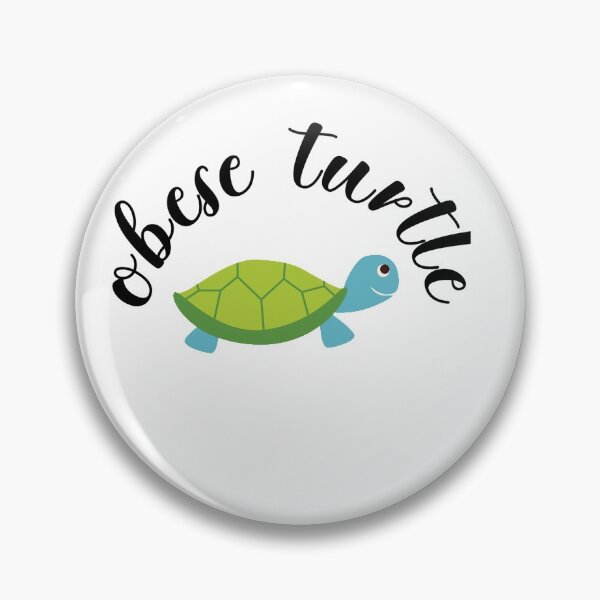 Item preview, obese turtle classic t-shirt design designed and sold by kajalkanojia.