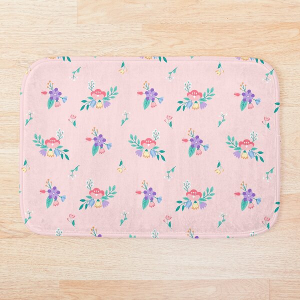 Item preview, Floral pattern - pink designed and sold by Domska.