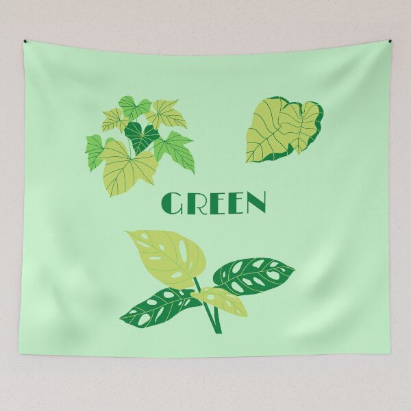 Item preview, GREEN tropical designed and sold by thetholab.