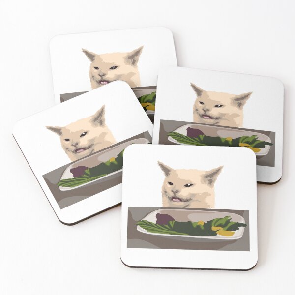 Item preview, Cat and Woman Screaming Meme designed and sold by FinestMeme.