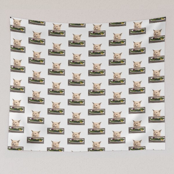 Item preview, Cat and Woman Screaming Meme designed and sold by FinestMeme.
