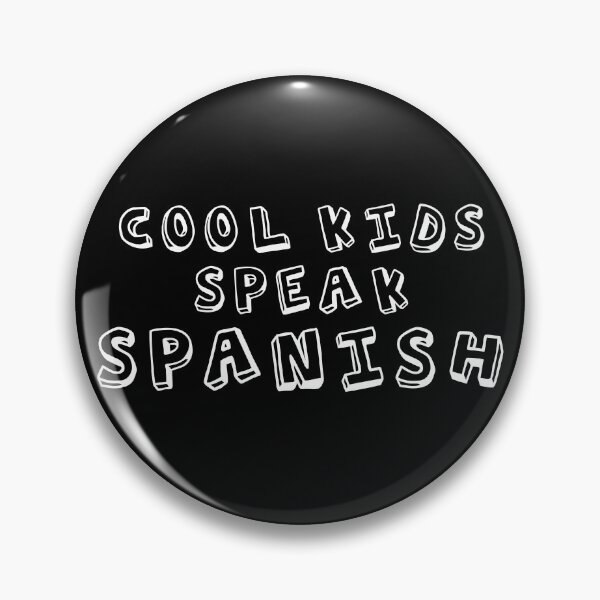 Item preview, COOL KIDS SPEAK SPANISH Language Quote  designed and sold by a-little-ink.