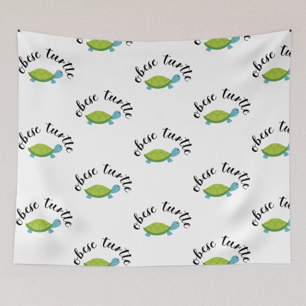 Item preview, obese turtle classic t-shirt design designed and sold by kajalkanojia.
