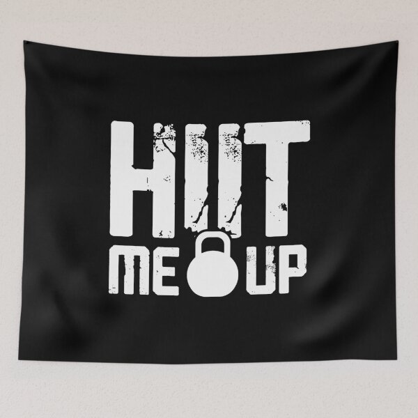 Item preview, HIIT Funny Gift Kettlebelt Workout designed and sold by Nessshirts.