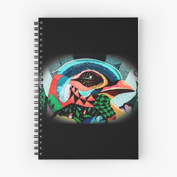 Item preview, Beautiful Vivid Bird Image Photo Black Background designed and sold by LuckyKermit.