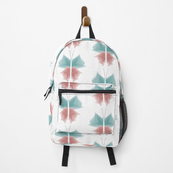 Item preview, abstract butterfly pink green pastel designed and sold by astriebatik.