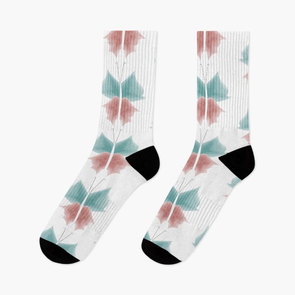 Item preview, abstract butterfly pink green pastel designed and sold by astriebatik.