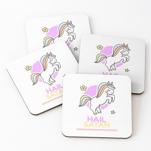 Item preview, Cutesy Satanic Unicorn designed and sold by artpirate.