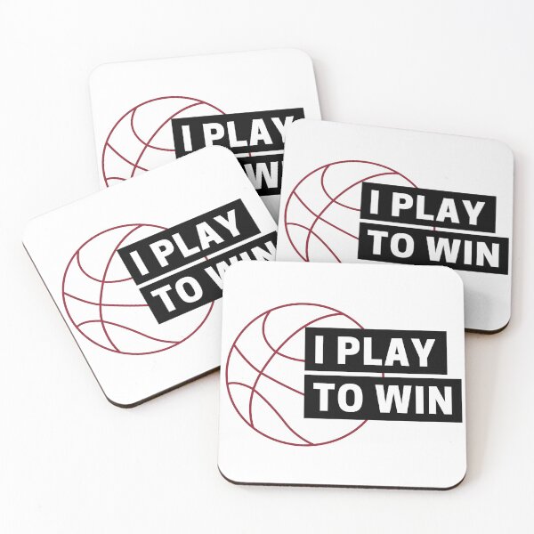 Item preview, I Play To Win Basketball designed and sold by Aiolin.