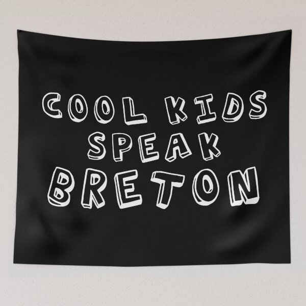 Item preview, COOL KIDS SPEAK BRETON Language Quote  designed and sold by a-little-ink.