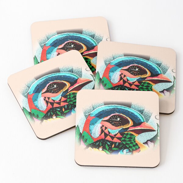Item preview, Beautiful Vivid Bird Image Photo Skin Colour Background designed and sold by LuckyKermit.