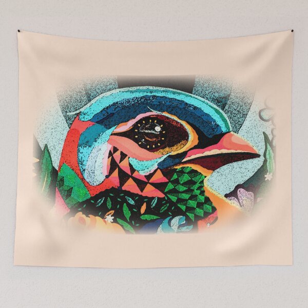 Item preview, Beautiful Vivid Bird Image Photo Skin Colour Background designed and sold by LuckyKermit.