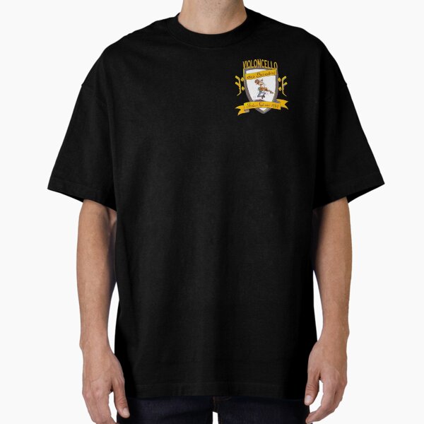Heart size cartoony da spalla shield Oversized T-Shirt