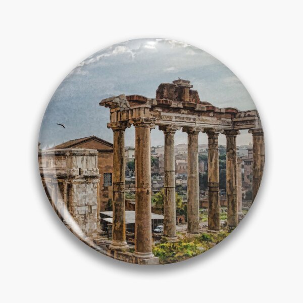 Item preview, Ancient Roman Forum Ruins - Impressions Of Rome designed and sold by Georgia Mizuleva.