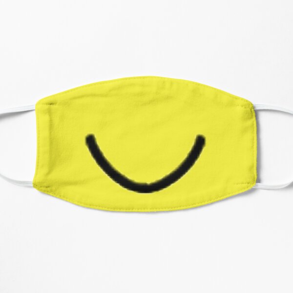 Roblocks Face Masks Redbubble - roblox blue hair with yellow head band
