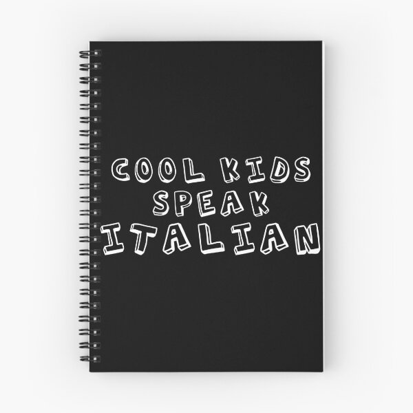 Item preview, COOL KIDS SPEAK ITALIAN Language Quote  designed and sold by a-little-ink.