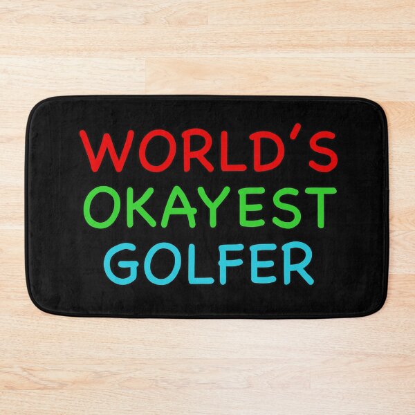 Item preview, Worlds Okayest Golfer designed and sold by popculturechick.