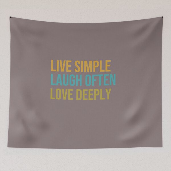 Item preview, live simple laugh often love deeply designed and sold by Natthiya Minimal.