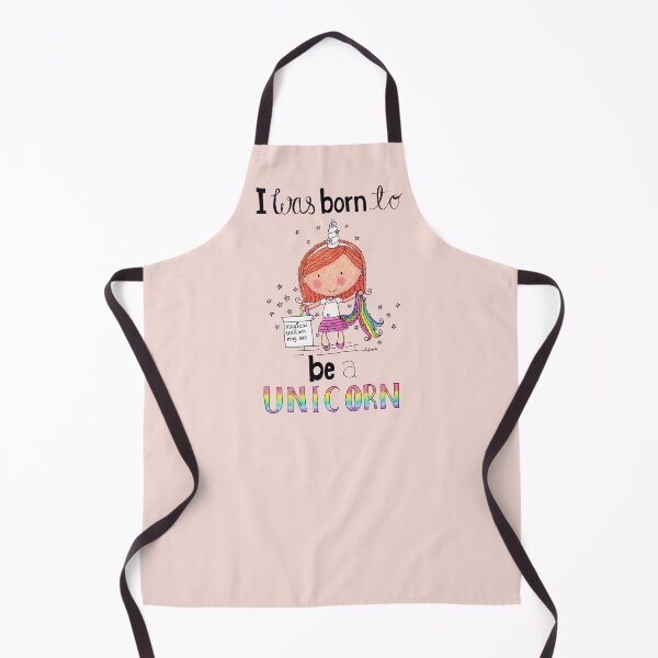 Item preview, I was born to be a unicorn designed and sold by LouiseFranksArt.
