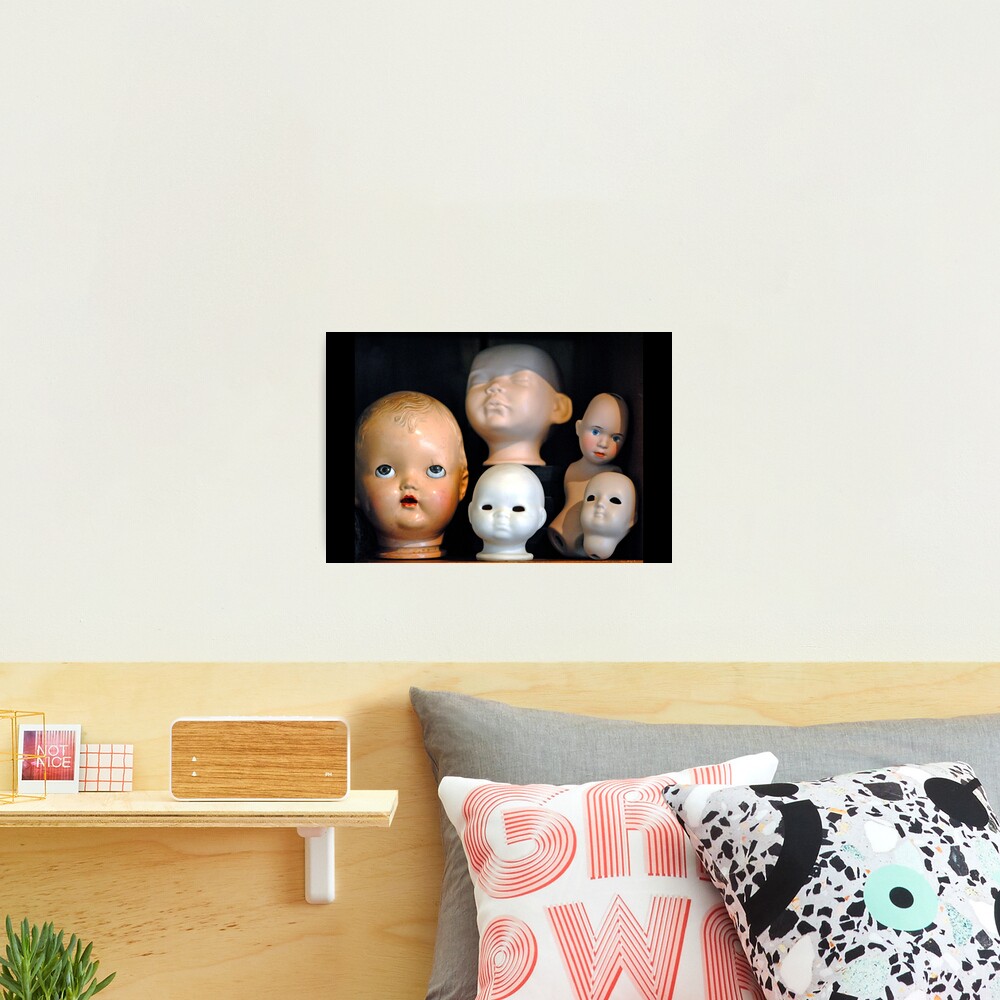 Doll Heads (horizontal) Photographic Print