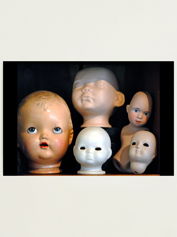 Alternate view of Doll Heads (horizontal) Photographic Print