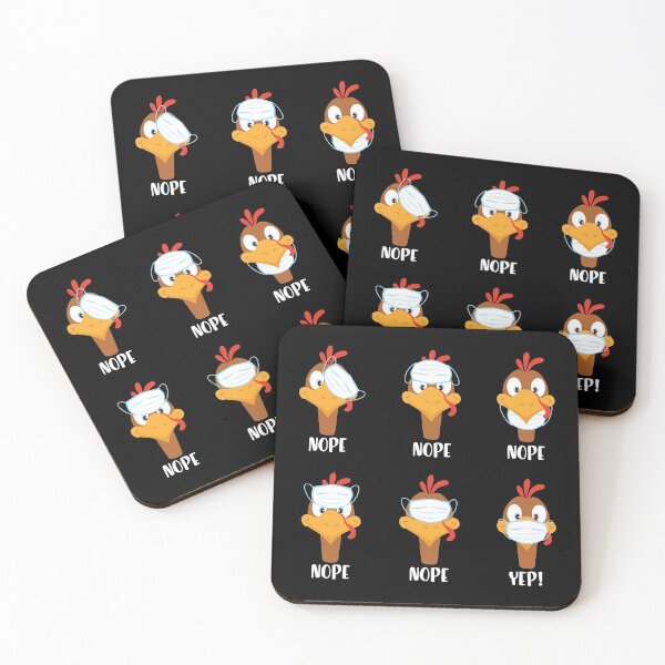 Item preview, How to Wear a Face-Mask Funny Turkey designed and sold by CrystalCrush.