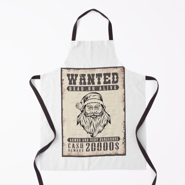 Item preview, Santa Claus Wanted Dead Or Alive Poster designed and sold by DELMEO.