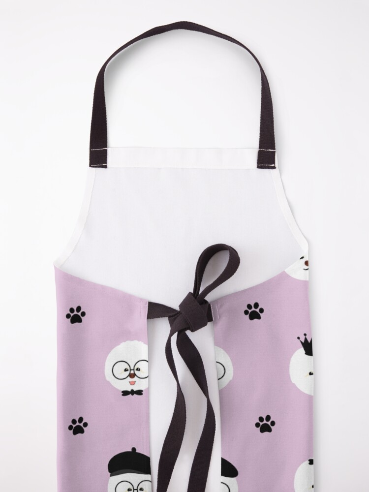 Alternate view of Fashion Bichon Frise Head Apron