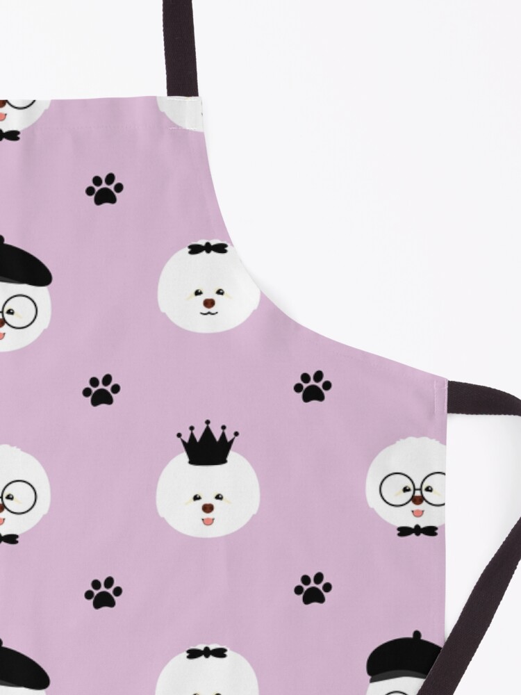Alternate view of Fashion Bichon Frise Head Apron